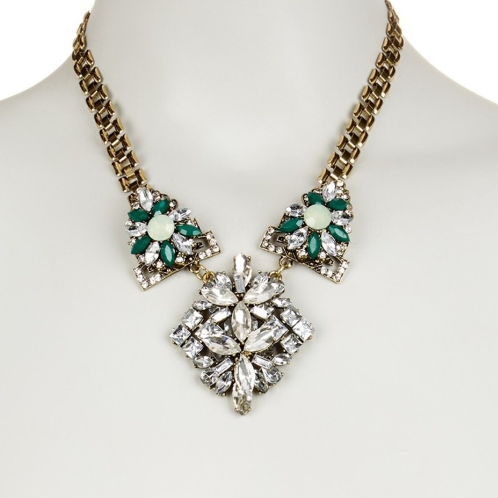 CLEARANCE •art deco necklace•